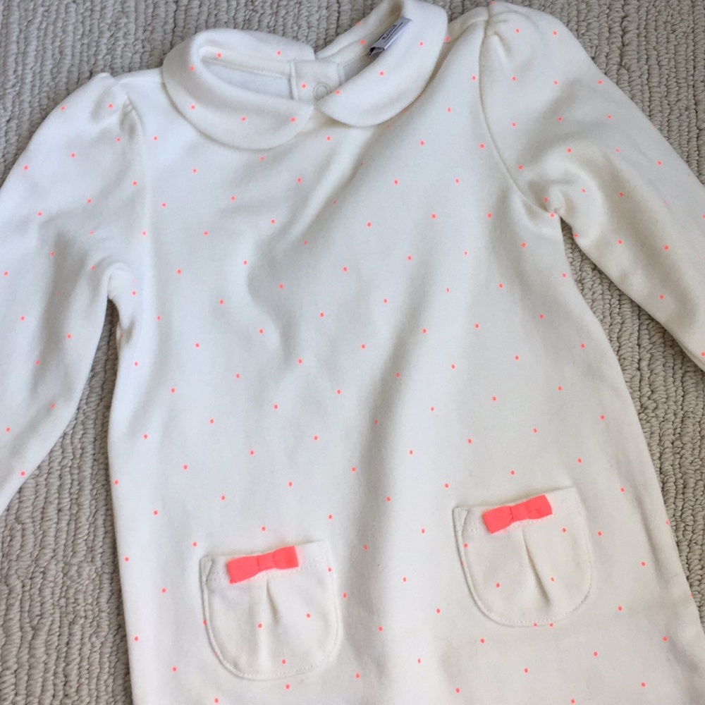 Janie & Jack Jumper w Bow Pockets